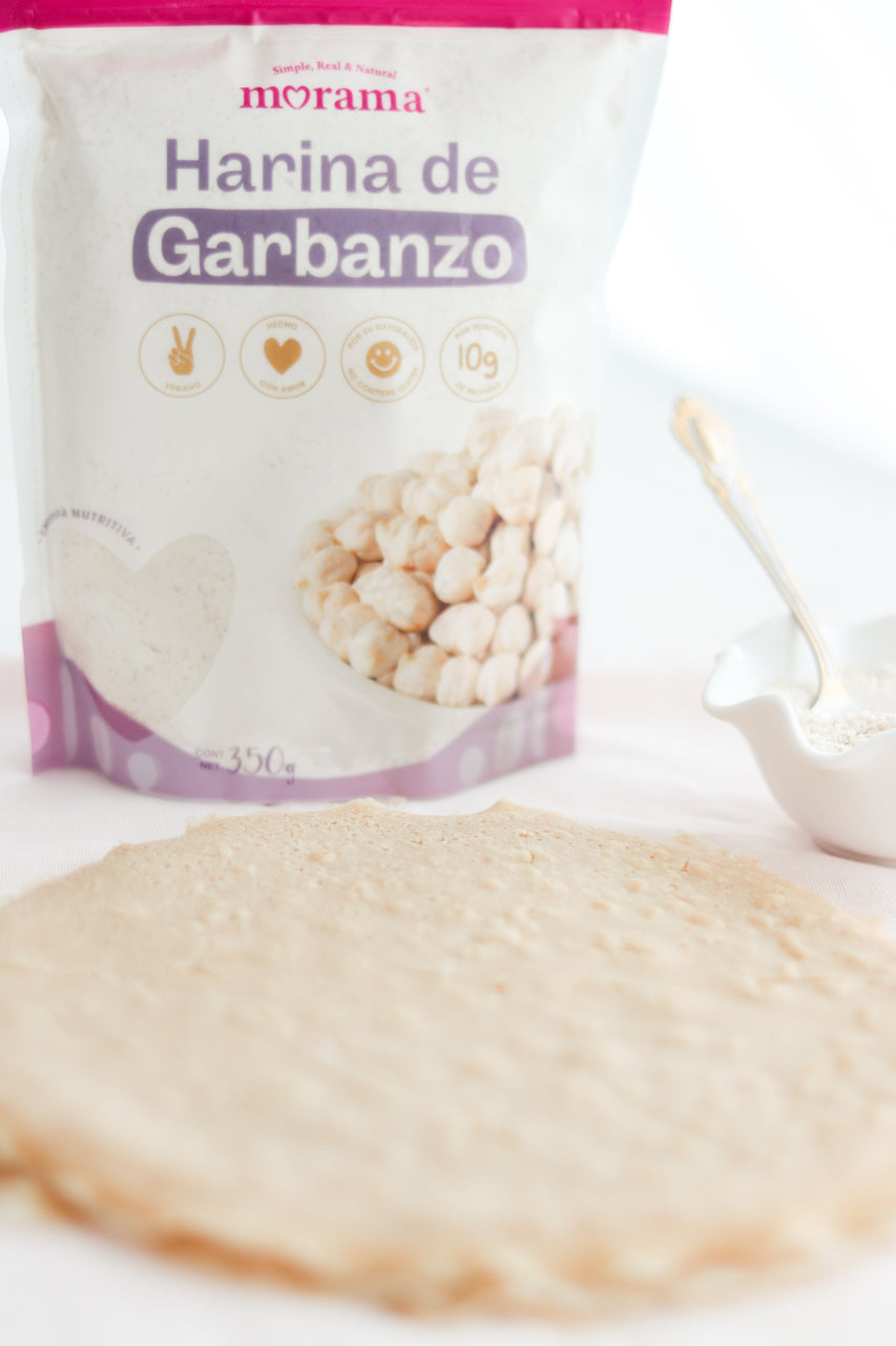 Crepas Saladas de Garbanzo