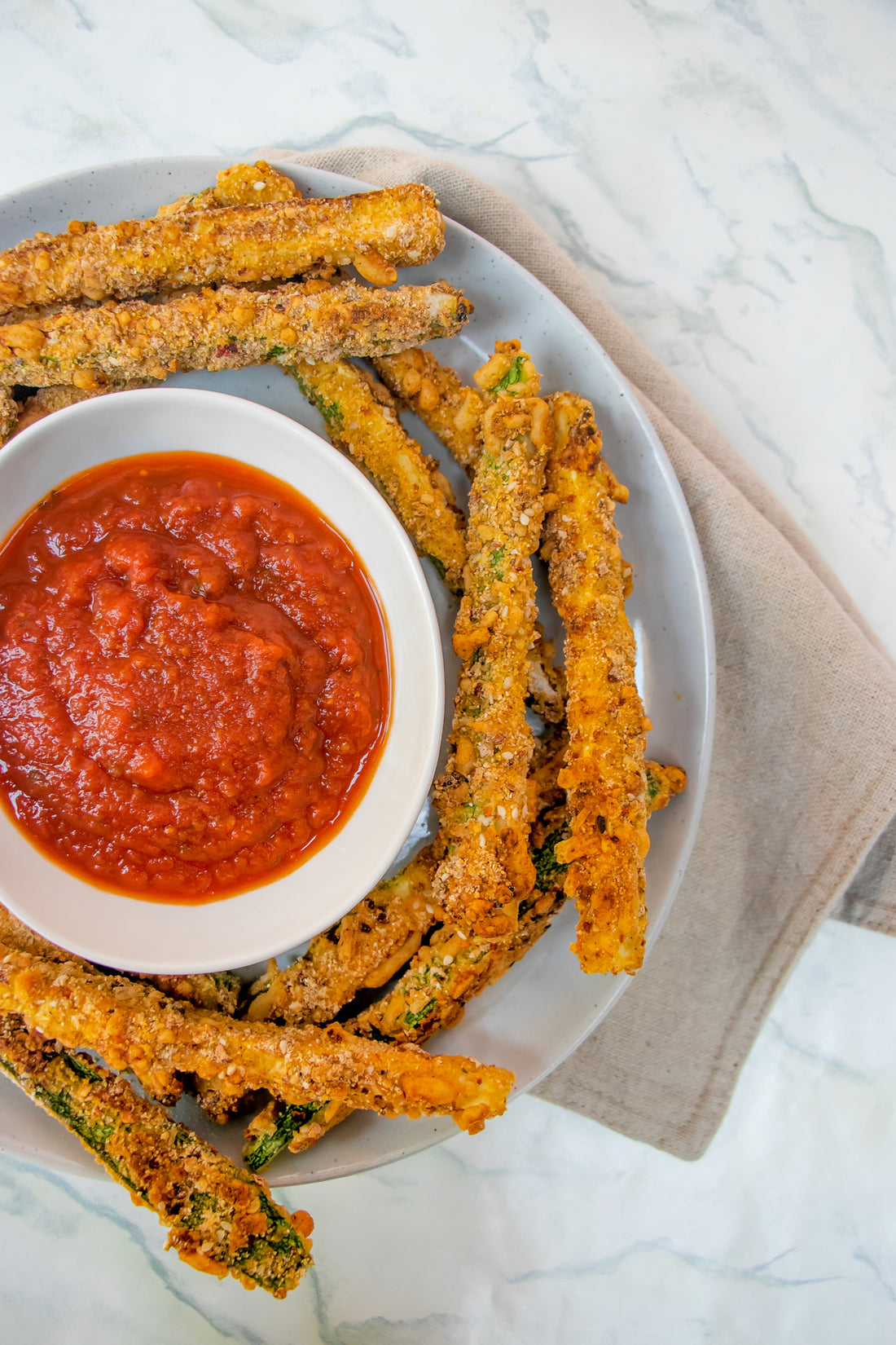 Papitas fritas de calabacita