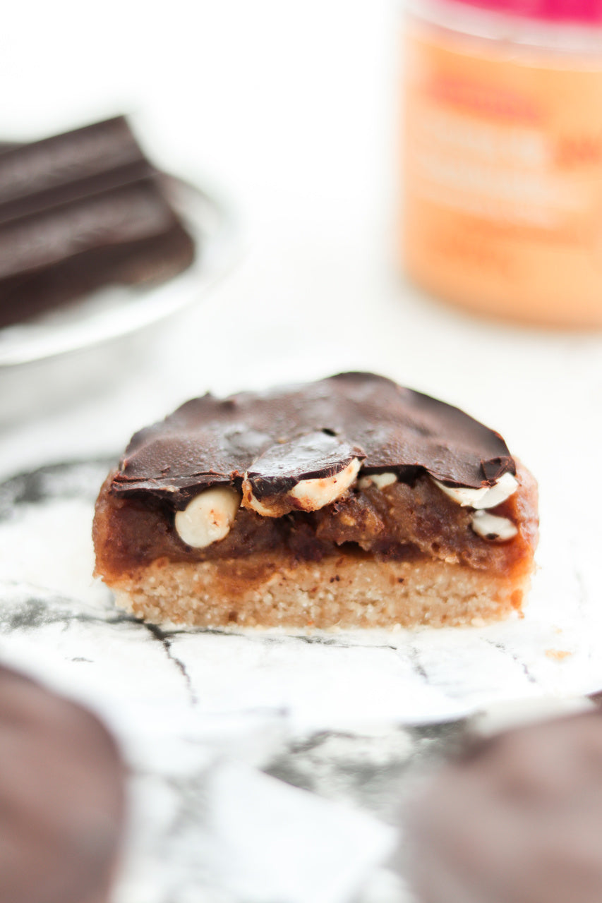 Mini-cakes de Snickers Saludables