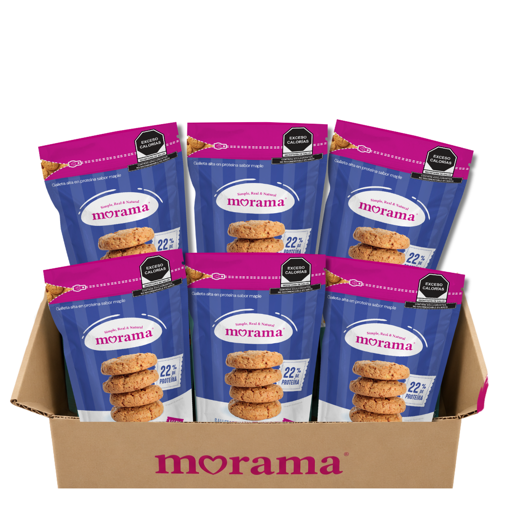 Galletas con Proteína sabor maple 100g
