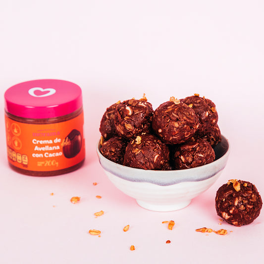 Energy Balls de crema de avellana con cacao