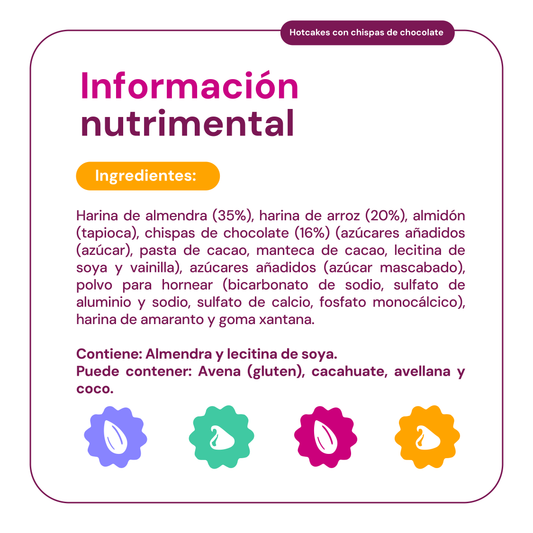 Harina para Hotcakes con Chispas de Chocolate
