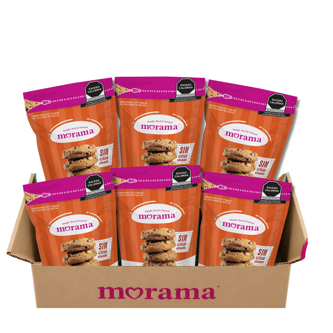 Galletas Keto con chispas de chocolate 100g
