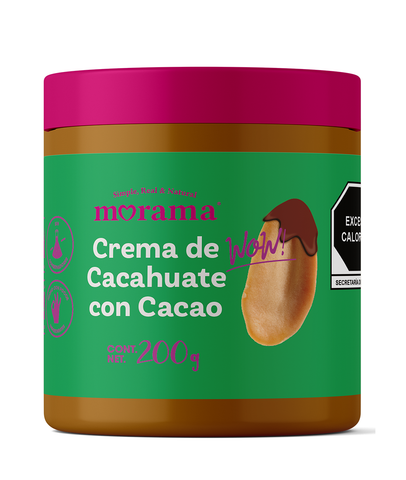 Crema de Cacahuate con Cacao