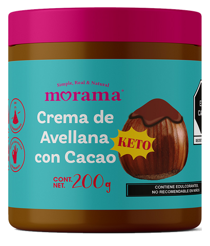 Crema de Avellana con Cacao KETO