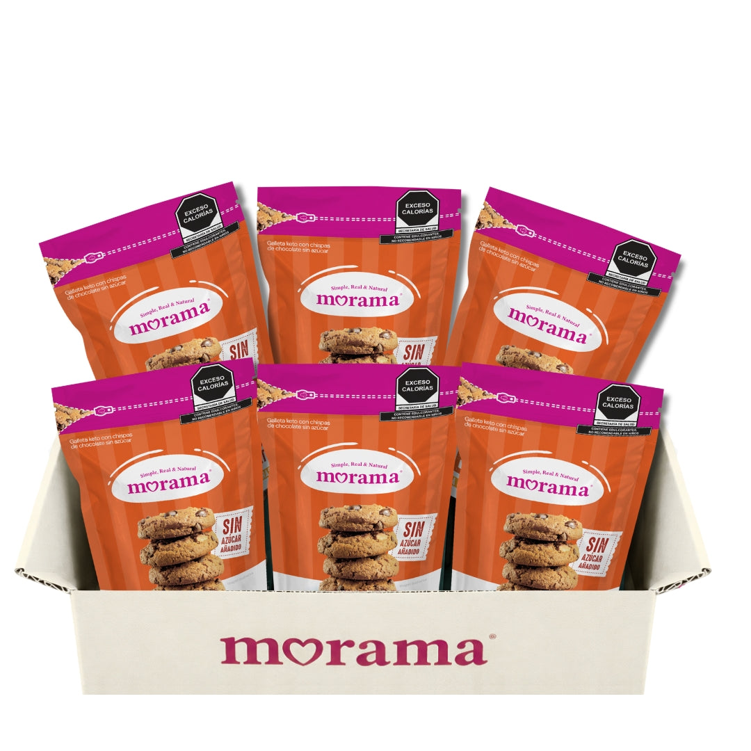 Galletas Keto con chispas de chocolate 100g