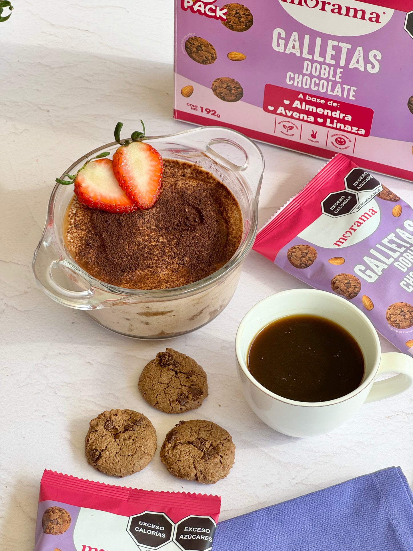 Galletas sabor doble chocolate 32g