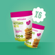 6 Piezas Harina para Hotcakes Keto