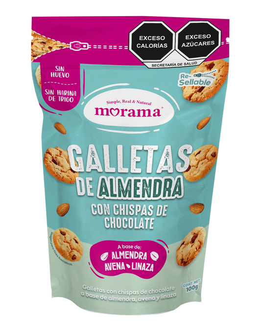 Galletas con chispas de chocolate 100g