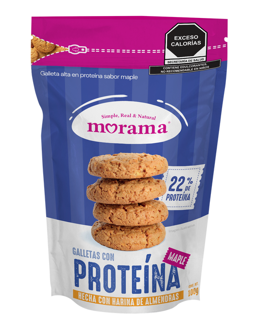 Galletas con Proteína sabor maple 100g