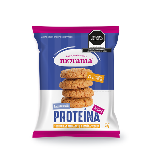 Galletas con proteína sabor maple 32g