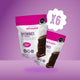 6 Piezas Harina para Brownies con Chispas de Chocolate